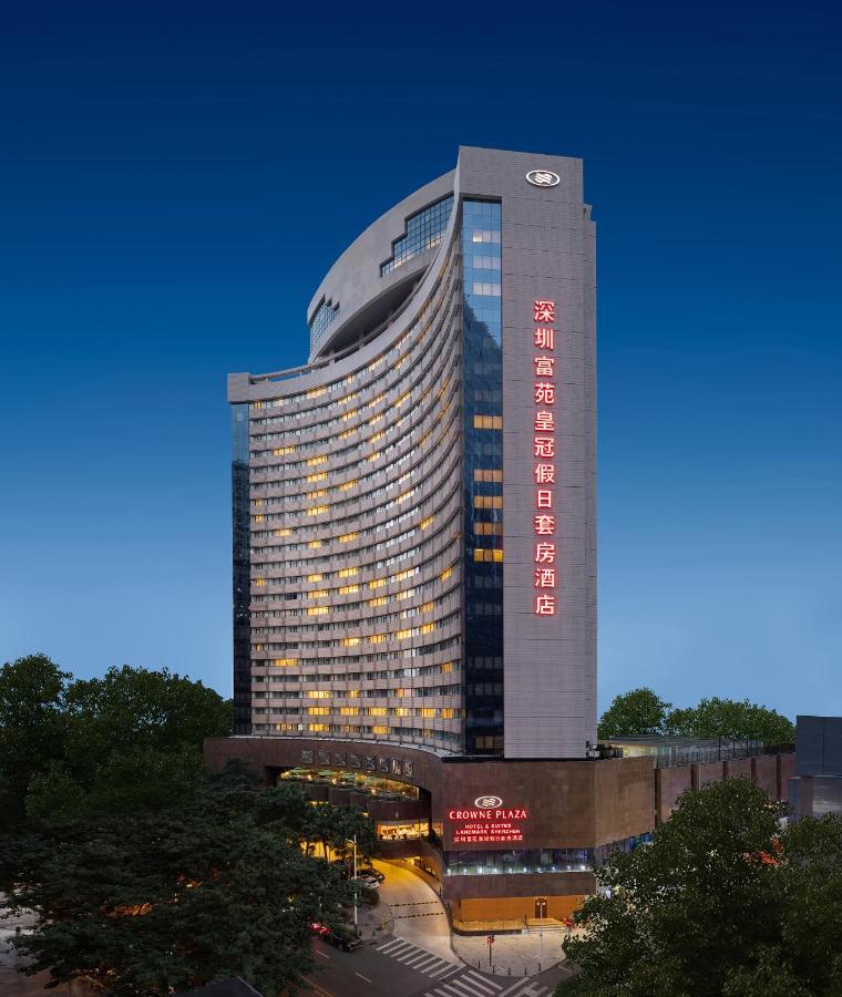 Crowne Plaza Hotel & Suites Landmark Shenzhen By Ihg - Nearby Luohu Border, Indoor Heated Swimming Pool, Complimentary Welcome Drink Ngoại thất bức ảnh