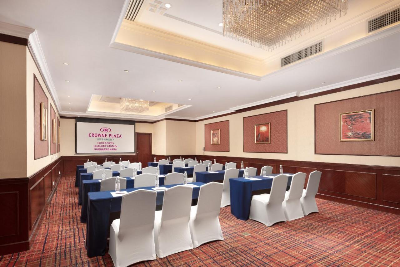 Crowne Plaza Hotel & Suites Landmark Shenzhen By Ihg - Nearby Luohu Border, Indoor Heated Swimming Pool, Complimentary Welcome Drink Ngoại thất bức ảnh